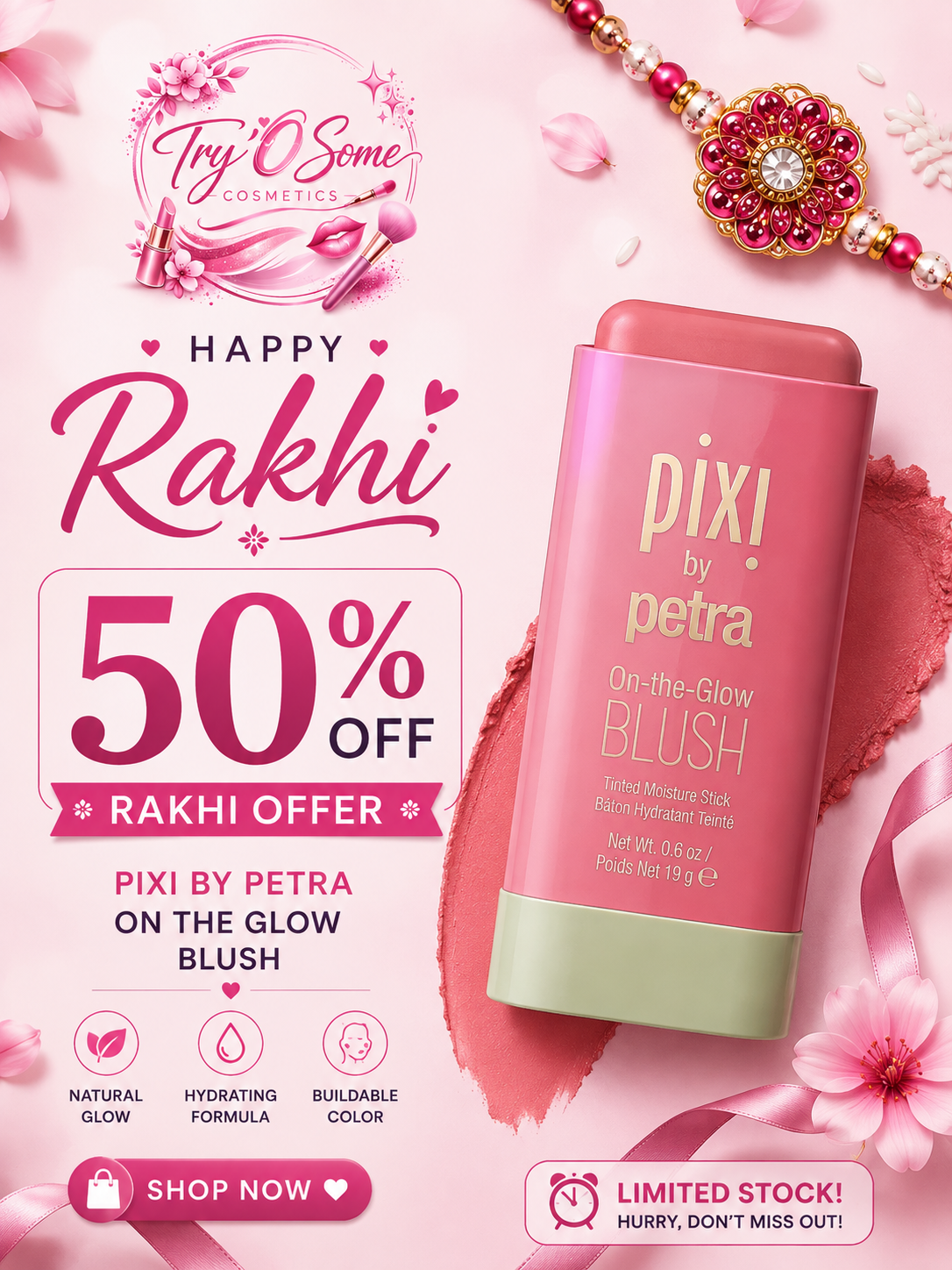 PIXI BY PETRA ON THE GLOW BLUSH